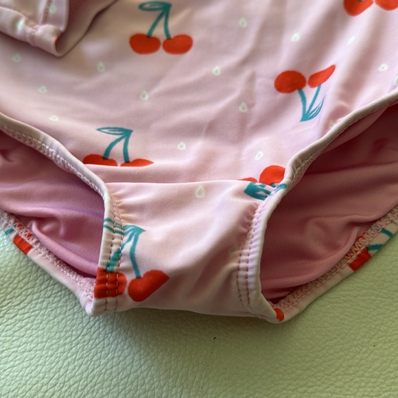 Baby Fresh Cherry Long Sleeve Swimsuit - Picture 3 of 5